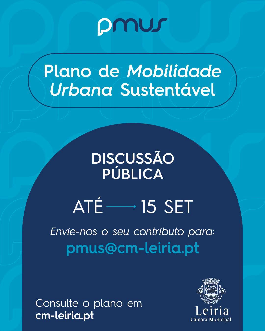 Notícia Plano de Mobilidade Urbana Sustentável de Leiria em discussão pública